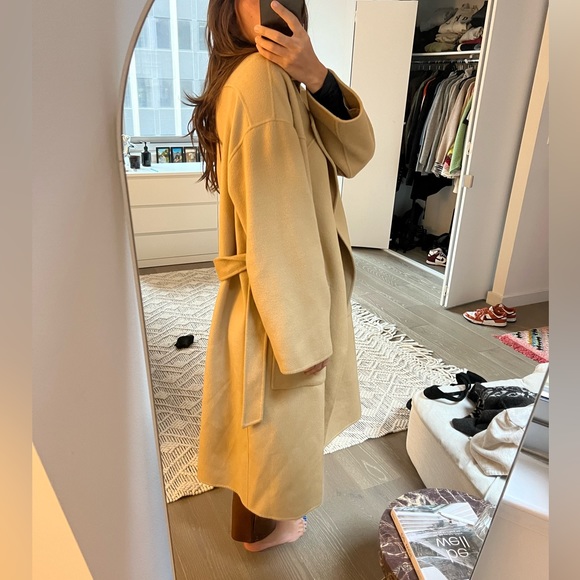 NANUSHKA - Alamo Robe Coat - Camel - Picture 7 of 7